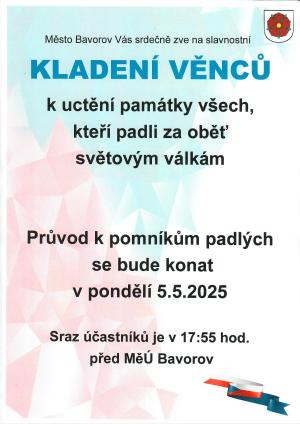 Pokládání věnců