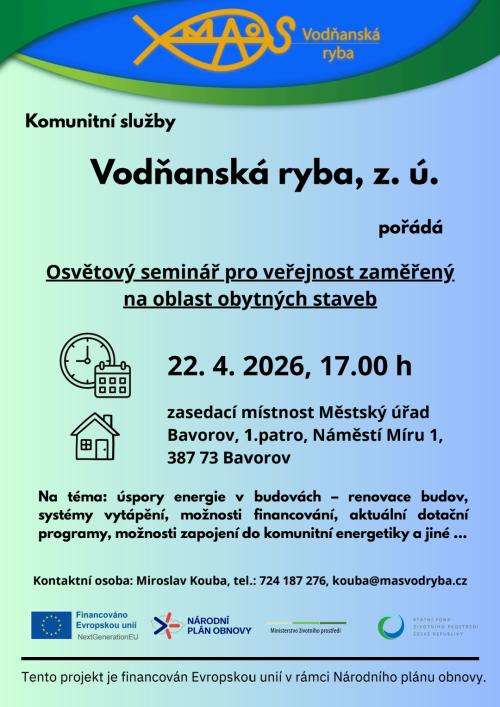 Seminář Vodňanská ryba